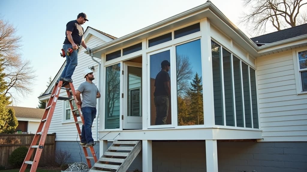 Before: open deck